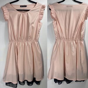 Allegra Pink Dress size: Medium